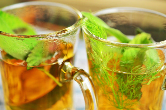 Peppermint Iced Teas