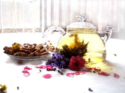 Time to try a more unusual tea! - Tea Blossoms