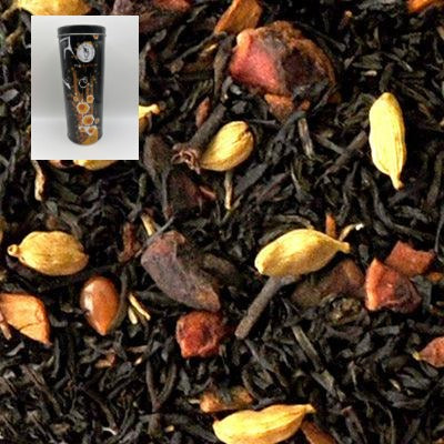 Chai Loose Leaf Tea - Black tea, cloves, star anise, cinnamon pieces, cardamom, natural cinnamon & vanilla flavours