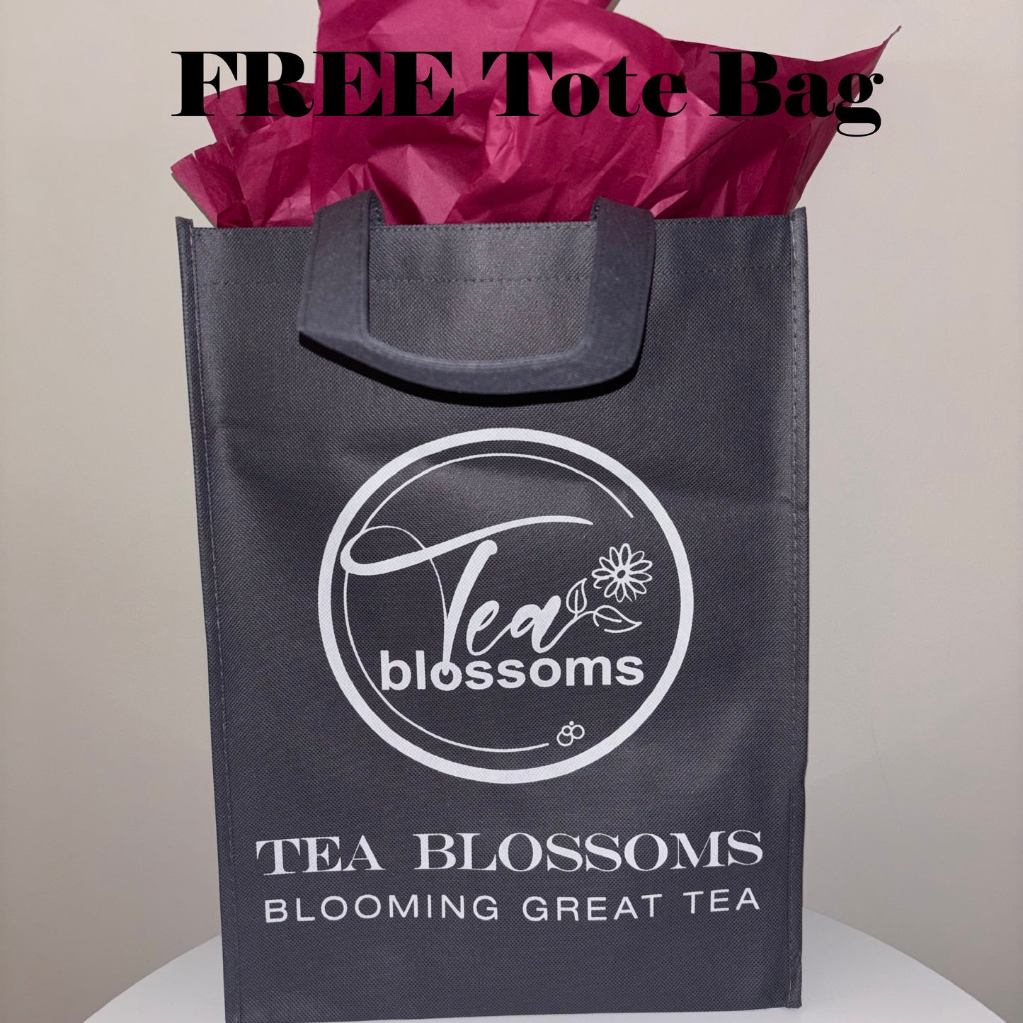 Tea Blossoms Tote Bag