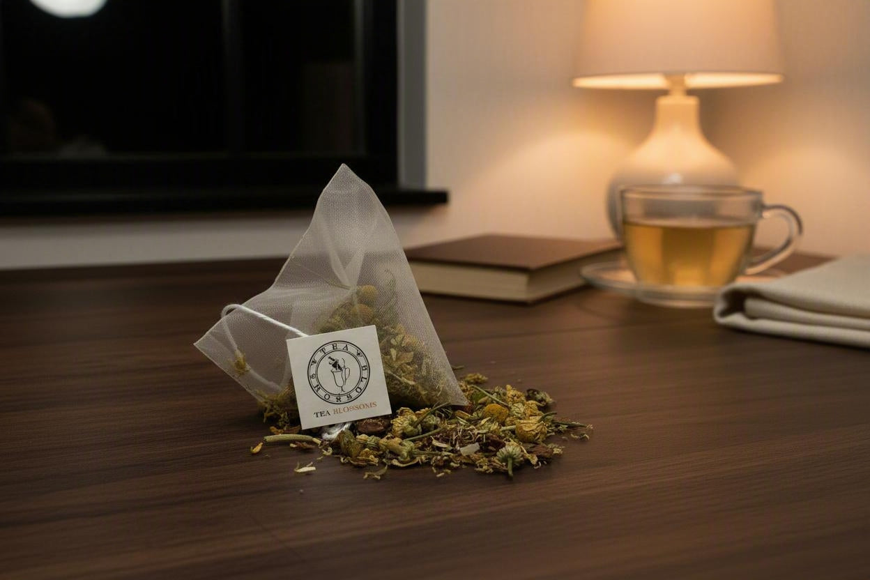 Night Silken Tea Scene