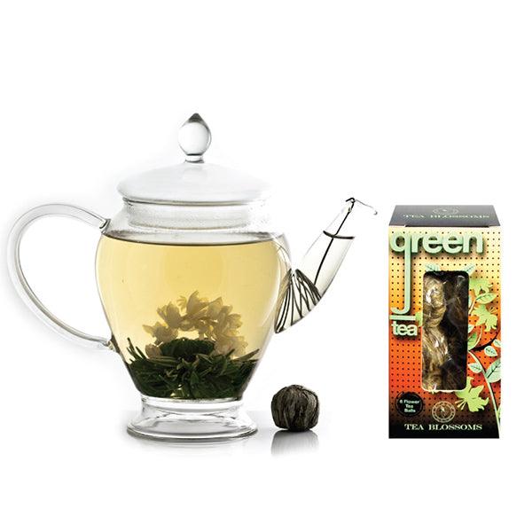 Blooming Green Tea Package