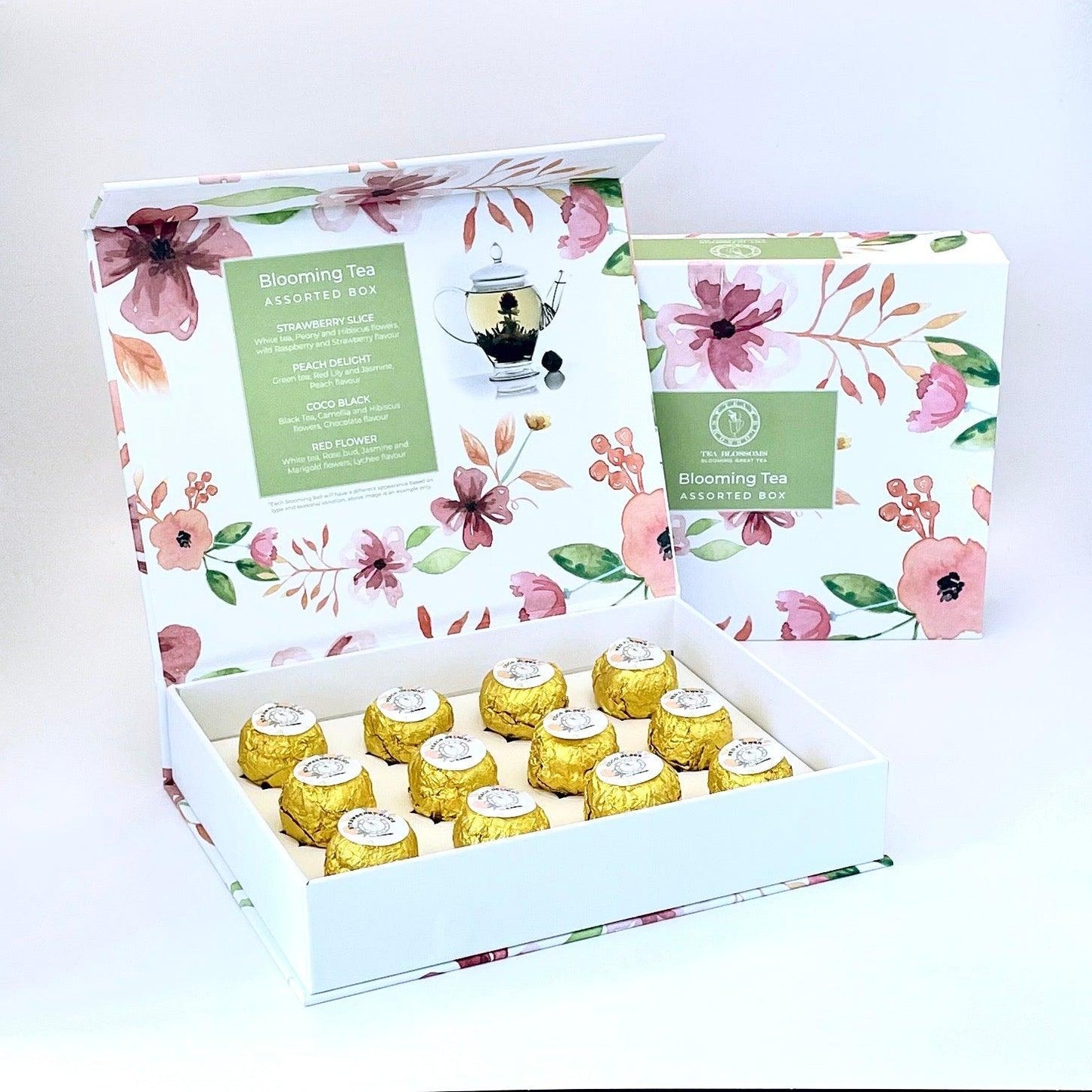 blooming tea gift set