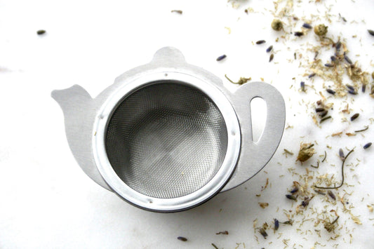 Tea Pot Shaped Strainer 1