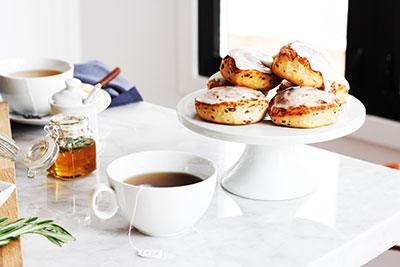 Have a Great Day Start with Tea - Tea Blossoms