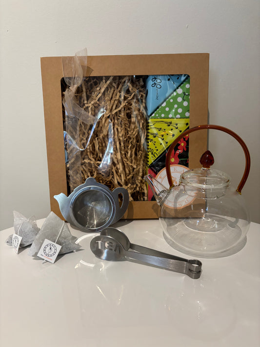 Teapot Gift Set with Tea