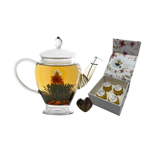 (New) Blooming Flower Tea Starter Kit Sampler