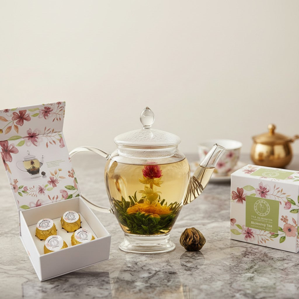 Blooming Flower Tea Starter Kits – Tea Blossoms