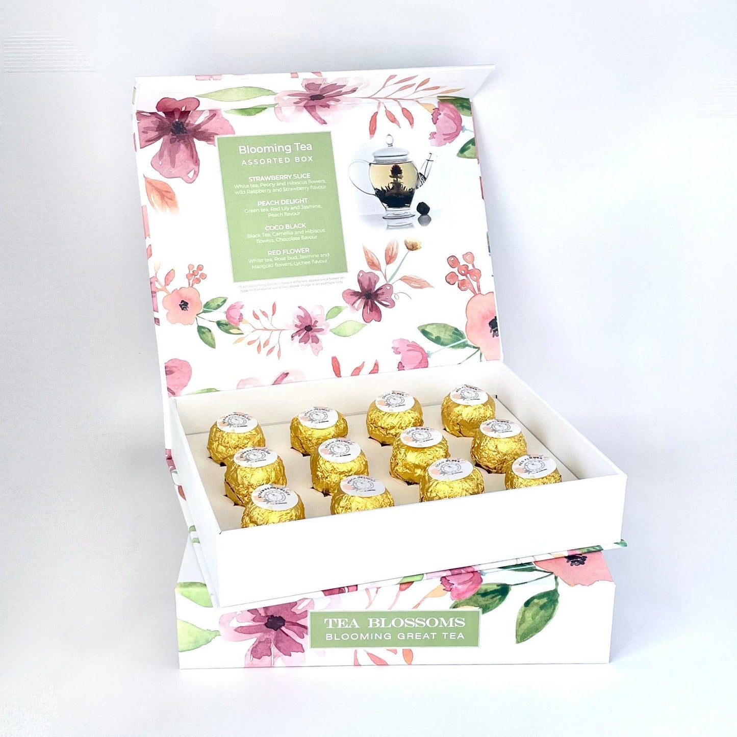 blooming tea gift set